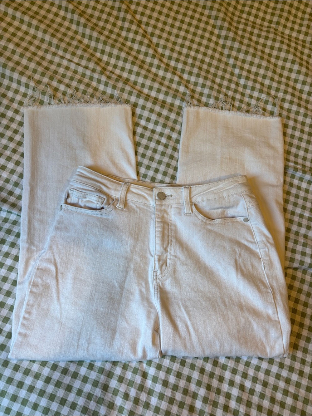 Judy Blue Wide Leg Cropped Jeans